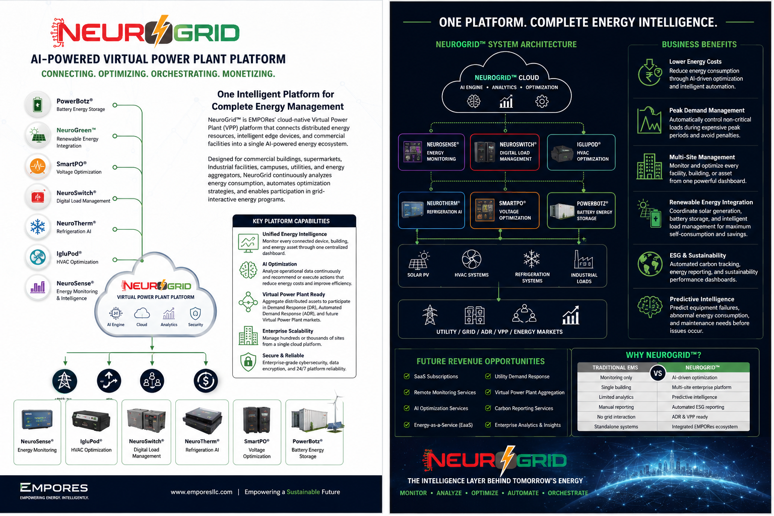 NeuroGrid VPP Official Brochure Infographic