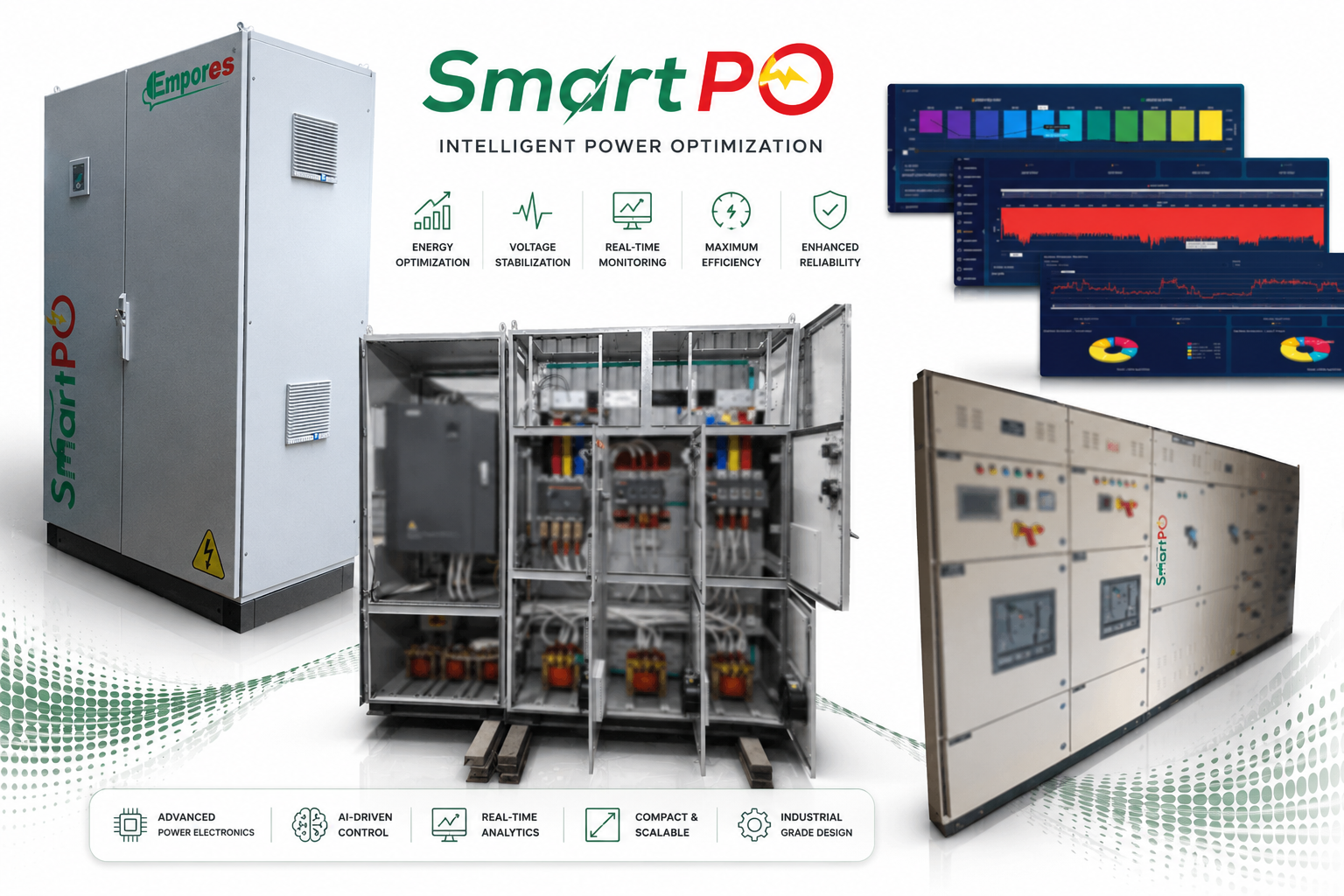 SmartPO Intelligent Power Optimization Infographic